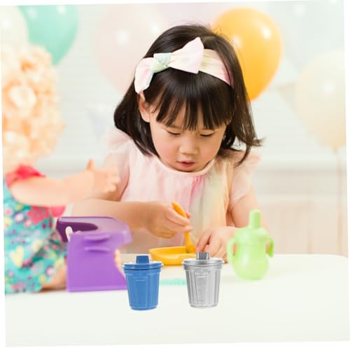 Abaodam 2 Stück Miniatur Mülleimer Blau Silber Miniatur Mülltonne Puppenhaus Zubehör Langlebig für Puppenstube Sandtisch Dekoration Abaodam 2 Stück Miniatur Mülleimer Blau Silber Miniatur Mülltonne Puppenhaus Zubehör Langlebig für Puppenstube Sandtisch Dekoration von Abaodam