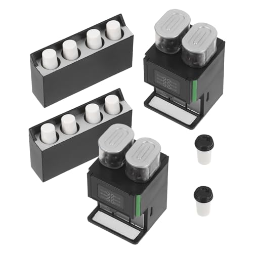 Abaodam 2 Stück Miniatur-kaffeemaschine Realistische Puppenhaus-kaffeemaschine für Detailgetreue Miniatur Kaffeebereiter Puppenhaus Zubehör Kompakt Vielseitig Abaodam 2 Stück Miniatur-kaffeemaschine Realistische Puppenhaus-kaffeemaschine für Detailgetreue Miniatur Kaffeebereiter Puppenhaus Zubehör Kompakt Vielseitig von Abaodam
