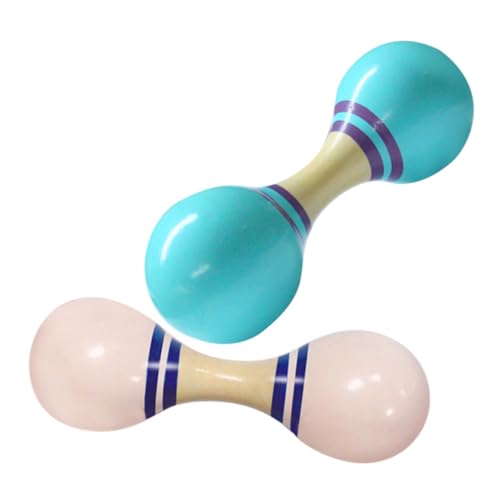 Abaodam 2 Stück Musikspielzeug Montessori holzspielzeug Musikalische Spielzeuge musikalische früherziehung Mädchen Maracas- für Kleinkinder Musik Maracas Sand Abaodam 2 Stück Musikspielzeug Montessori holzspielzeug Musikalische Spielzeuge musikalische früherziehung Mädchen Maracas- für Kleinkinder Musik Maracas Sand von Abaodam