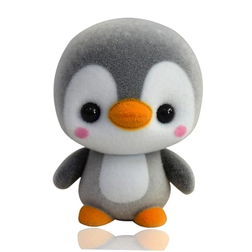 Abaodam 2 Stück Pinguin-Plüschpuppe kleine Tierfiguren Auto Pinguinfiguren Pinguin stofftier Pinguin plüschtier Kuscheltier Pinguin Ausgestopfte Pinguin-Spielzeuge Plüsch-Pinguin-Puppen von Abaodam