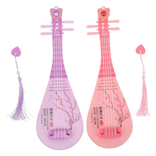 Abaodam 2 Stück Pipa mit Licht und Sound Kindgerechtes Musikinstrument für Frühe Musikalische Realistische Saiteninstrumente für Familienmusik und Lernspaß Abaodam 2 Stück Pipa mit Licht und Sound Kindgerechtes Musikinstrument für Frühe Musikalische Realistische Saiteninstrumente für Familienmusik und Lernspaß von Abaodam