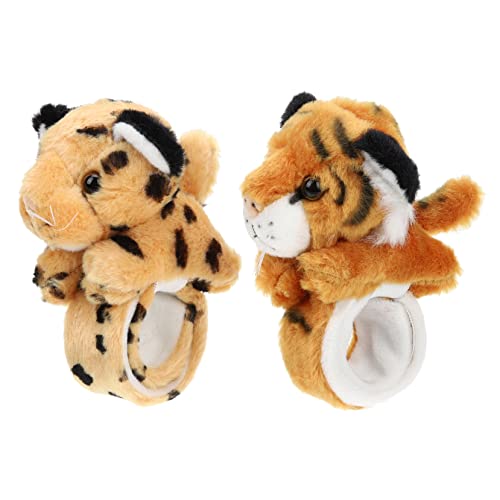 Abaodam 2 Stück Plüsch Tier Slap Armbänder Weiche Kuschelarmbänder mit Dschungel Langlebig und Bequem als Partygeschenke für Kindergeburtstag Fasching und Schulfeiern Abaodam 2 Stück Plüsch Tier Slap Armbänder Weiche Kuschelarmbänder mit Dschungel Langlebig und Bequem als Partygeschenke für Kindergeburtstag Fasching und Schulfeiern von Abaodam