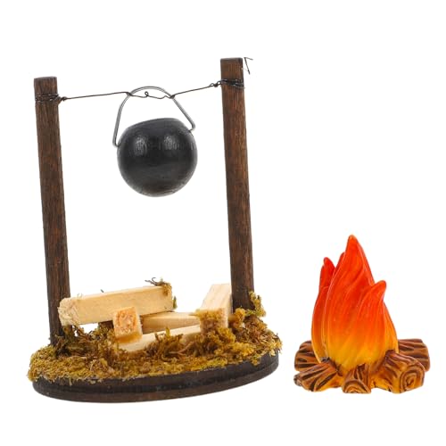 Abaodam 2stücke Miniatur-Stove Mit Fake-Campfire Und Zubehör Für Puppenhaus Charmante Garten-Dekoration Für Fantasievolles Spiel Und Mikrolandschaftsgestaltung Für Kreative Mädchen Abaodam 2stücke Miniatur-Stove Mit Fake-Campfire Und Zubehör Für Puppenhaus Charmante Garten-Dekoration Für Fantasievolles Spiel Und Mikrolandschaftsgestaltung Für Kreative Mädchen von Abaodam