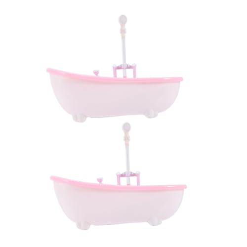 Abaodam 2 Stück Puppensprühwanne Kleinkindbadspielzeug Duschspielzeug für Kleinkinder Spritzbadewanne Elektronisches Badspielzeug babybadewanne Mikrolandschaftsspielzeug Miniaturbad Abaodam 2 Stück Puppensprühwanne Kleinkindbadspielzeug Duschspielzeug für Kleinkinder Spritzbadewanne Elektronisches Badspielzeug babybadewanne Mikrolandschaftsspielzeug Miniaturbad von Abaodam