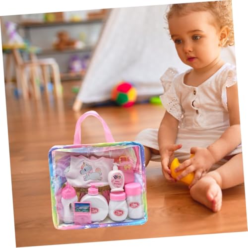 Abaodam 2 Stück Puppentasche für Mädchen Polyester Handtasche mit Griff Robuste Aufbewahrungstasche für Puppenzubehör Geeignet für Puppen Buntes Design Vielseitig für Kleine Gegenstände Abaodam 2 Stück Puppentasche für Mädchen Polyester Handtasche mit Griff Robuste Aufbewahrungstasche für Puppenzubehör Geeignet für Puppen Buntes Design Vielseitig für Kleine Gegenstände von Abaodam
