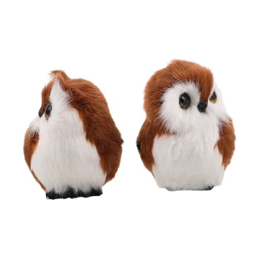 Abaodam 2 Stück Realistische Eulen Plüschtiere Detailreich Gestaltete Kuscheltiere Langlebige Stoffe Dekorative Tierfiguren Geschenkidee für Frauen Geburtstag und Feiertage Abaodam 2 Stück Realistische Eulen Plüschtiere Detailreich Gestaltete Kuscheltiere Langlebige Stoffe Dekorative Tierfiguren Geschenkidee für Frauen Geburtstag und Feiertage von Abaodam