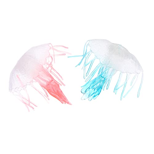 Abaodam 2 Stück Realistische Quallen Figuren Wasserspielzeug für Dekorative Meerestiere Modell für Pool und Badespaß Lernspielzeug für Jungen Sicheres Material Attraktives Design Abaodam 2 Stück Realistische Quallen Figuren Wasserspielzeug für Dekorative Meerestiere Modell für Pool und Badespaß Lernspielzeug für Jungen Sicheres Material Attraktives Design von Abaodam