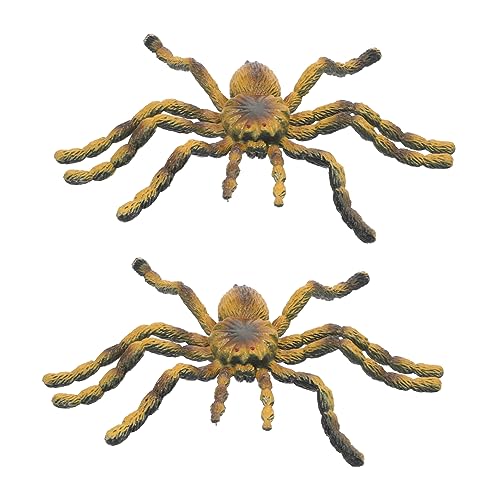 Abaodam 2 Stück Realistische Tarantula Spielzeuge Pädagogisches Spinnenmodell für Lernspielzeug zur Biologischen Wissens Dekorative Spinnenfiguren für Zuhause und Schule Abaodam 2 Stück Realistische Tarantula Spielzeuge Pädagogisches Spinnenmodell für Lernspielzeug zur Biologischen Wissens Dekorative Spinnenfiguren für Zuhause und Schule von Abaodam