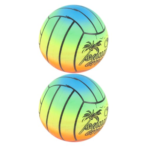 Abaodam 2 Stück Regenbogen Spielplatzbälle Pool Volleyball Schwimmen Aufblasbares Spiel Hüpfbälle Für Regenbogenbälle Regenbogen Strandbälle Für Kleinkinder Ball Für Kleinkinder Abaodam 2 Stück Regenbogen Spielplatzbälle Pool Volleyball Schwimmen Aufblasbares Spiel Hüpfbälle Für Regenbogenbälle Regenbogen Strandbälle Für Kleinkinder Ball Für Kleinkinder von Abaodam