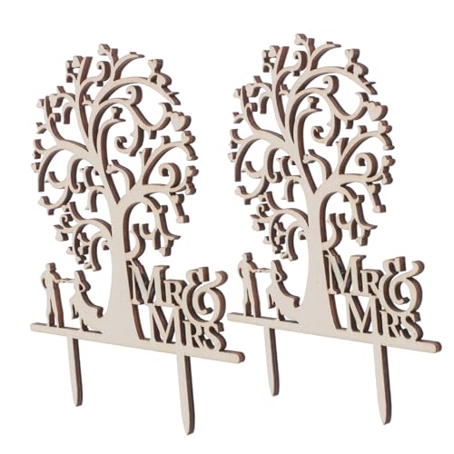 Abaodam 2 Stück Rustikale Hochzeitstorten Deko Braut und Bräutigam Holzfiguren für Verlobung Party Rustikaler Landhausstil Kuchenaufsatz Natürliche Holzakzente Abaodam 2 Stück Rustikale Hochzeitstorten Deko Braut und Bräutigam Holzfiguren für Verlobung Party Rustikaler Landhausstil Kuchenaufsatz Natürliche Holzakzente von Abaodam