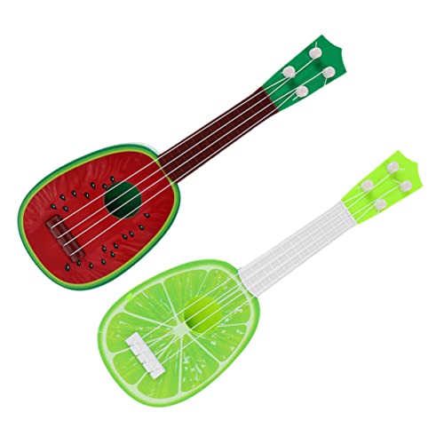 Abaodam Spielzeuggitarre Für Kleinkinder Musikspielzeug in Gitarrenform Für Kinder Pädagogische Lerngitarre von Abaodam
