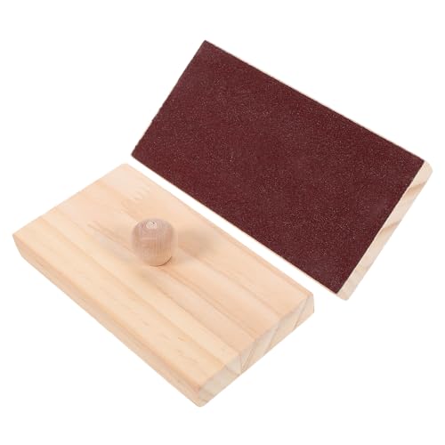 Abaodam 2 Stück Sandbrett Schlaginstrumente Sandkastenspielzeug Sandblöcke Instrument Holzblöcke Sand Kit Schleifer Claves Musikinstrument Trommel Schleifblock Spiel Beige Abaodam 2 Stück Sandbrett Schlaginstrumente Sandkastenspielzeug Sandblöcke Instrument Holzblöcke Sand Kit Schleifer Claves Musikinstrument Trommel Schleifblock Spiel Beige von Abaodam