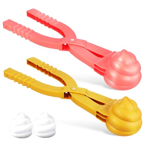 Abaodam 2 Stück Schneeballformer Teilig Große Clip Form für Sandschlösser Robustes für Outdoor Aktivitäten für Familien Zufällige Farbe Abaodam 2 Stück Schneeballformer Teilig Große Clip Form für Sandschlösser Robustes für Outdoor Aktivitäten für Familien Zufällige Farbe von Abaodam
