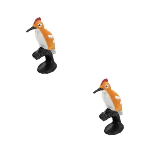 Abaodam 2 Stück Simulationsmodell Specht-Statue Specht-tierspielzeug Simulierter Specht Specht-Modell Realistischer Specht Aus Kunststoff Specht Figur Plastik von Abaodam