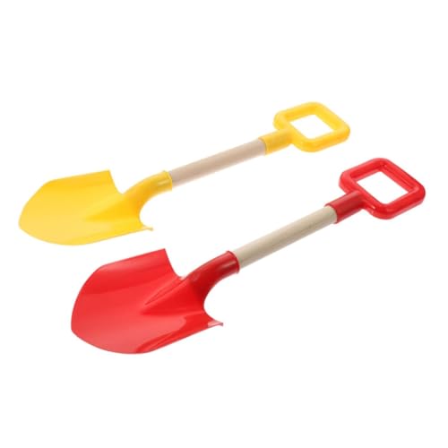 Abaodam 2stücke Mädchen Sandspielzeug Farbige Schaufeln Für Strand Und Langlebige Und Holzmaterialien Für Outdoor-spielspaß Für Jungen Und Mädchen von Abaodam