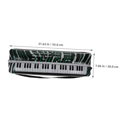 Abaodam 2 Stück Teiliges Aufblasbares Elektronisches Kinderkeyboard Realistisches Musikinstrumentspielzeug für Kleinkinder Sichere Materialien als Party Deko und Requisit von Abaodam