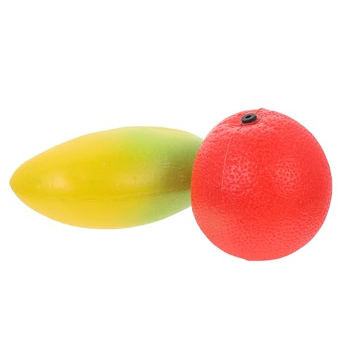 Abaodam 2 Stück Teiliges Frucht Shaker Musikalisches Percussion Instrument für Kognitiven Fähigkeiten Geeignet für Kindergarten und Zuhause von Abaodam
