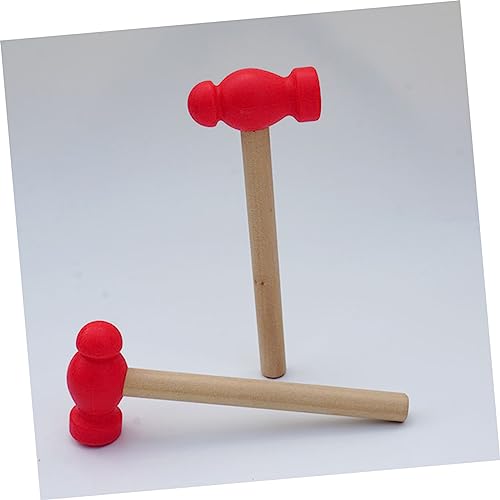 Abaodam 2 Stück Teiliges Holzhammer Set Poliert Realistische DIY Reparaturwerkzeuge Pädagogisches Hammer für Eltern Interaktion und Puppenhaus Dekoration Abaodam 2 Stück Teiliges Holzhammer Set Poliert Realistische DIY Reparaturwerkzeuge Pädagogisches Hammer für Eltern Interaktion und Puppenhaus Dekoration von Abaodam