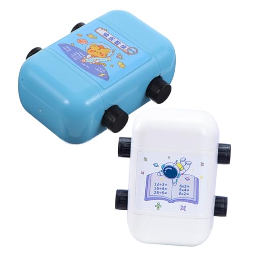 Abaodam 2 Stück Teiliges Mathematik rollstempel Verschleißfest Kompakt Kunststoff Cartoon Design für Grundschüler zum Üben von Addition Subtraktion Multiplikation Division Abaodam 2 Stück Teiliges Mathematik rollstempel Verschleißfest Kompakt Kunststoff Cartoon Design für Grundschüler zum Üben von Addition Subtraktion Multiplikation Division von Abaodam