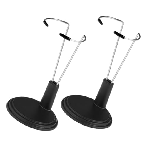 Abaodam 2 Stück Teiliges Puppenständer Höhe Verstellbarer Puppenhalter aus Edelstahl und PVC Stabile Figurenhalterung für Puppen Display und Spielzeugzubehör Schwarz Langlebig und Abaodam 2 Stück Teiliges Puppenständer Höhe Verstellbarer Puppenhalter aus Edelstahl und PVC Stabile Figurenhalterung für Puppen Display und Spielzeugzubehör Schwarz Langlebig und von Abaodam