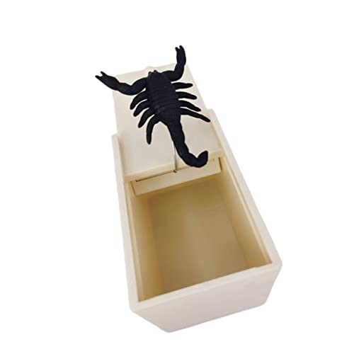 Abaodam 2 Stück Teiliges Scherzspielzeug mit Lebensechtem Lustige Angstbox für Erwachsene und Einfach zu Bedienen Witziger Streich für Halloween und Aprilscherz Dekoratives von Abaodam