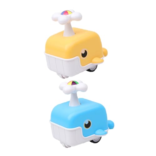 Abaodam 2 Stück Teiliges Spielzeugauto Interaktives Druckauto für Kleinkinder Robustes Kinderfahrzeug mit Lernfunktion für Jungen und Mädchen zum Koordinationstraining von Abaodam