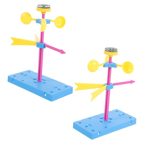 Abaodam 2 Stück Teiliges Windrichtungs aus Sicherem für Pädagogisches Wissenschafts zum Experimentieren und Spielerischen Lernen für Jungen und Mädchen Ab Jahren von Abaodam