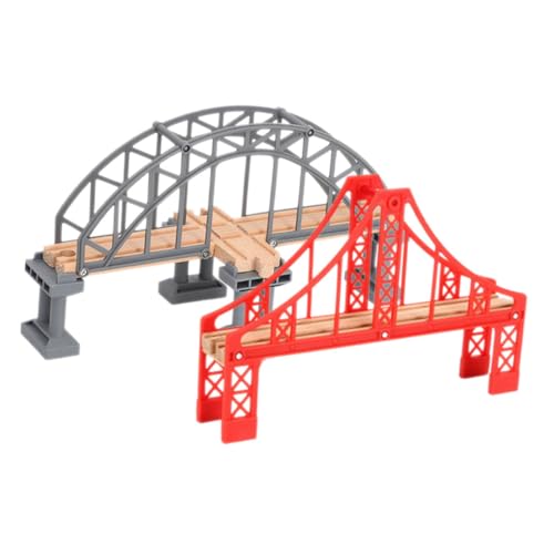 Abaodam 2 Stück Teiliges Zugschienen Brückenset aus Stabilem Flexibles Stecksystem für Individuelle Eisenbahnmodelle Zubehör für Kreative Holzeisenbahn Szenen Geeignet für Freunde Abaodam 2 Stück Teiliges Zugschienen Brückenset aus Stabilem Flexibles Stecksystem für Individuelle Eisenbahnmodelle Zubehör für Kreative Holzeisenbahn Szenen Geeignet für Freunde von Abaodam