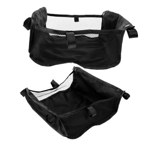 Abaodam 2 Stück Trolley-Aufbewahrungstasche Babyauto-Organizer Kinderwagen Kinderwagen Tasche Aufbewahrungstasche Für Babyautos Kinderwagen-Organizer-Tasche Kinderbeutel Black Oxford-Stoff Abaodam 2 Stück Trolley-Aufbewahrungstasche Babyauto-Organizer Kinderwagen Kinderwagen Tasche Aufbewahrungstasche Für Babyautos Kinderwagen-Organizer-Tasche Kinderbeutel Black Oxford-Stoff von Abaodam