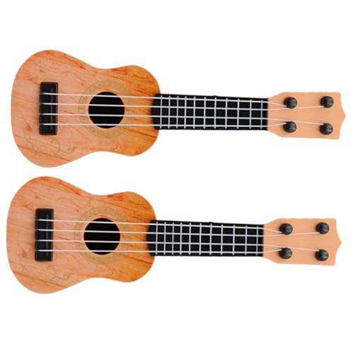 Abaodam 2 Stück Ukulele Robuste Gelbe Plastik Ukulelen Pädagogische Musikinstrumente für Kleinkinder Realistische Nachbildung Kreatives Geburtstagsgeschenk Abaodam 2 Stück Ukulele Robuste Gelbe Plastik Ukulelen Pädagogische Musikinstrumente für Kleinkinder Realistische Nachbildung Kreatives Geburtstagsgeschenk von Abaodam