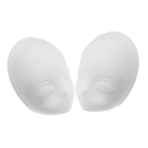 Abaodam 2 Stück Weiße PVC Masken mit Matter Oberfläche Leere Fuchs Gesichtsmaske zum Bemalen DIY Kostüm Masquerade Passend für Halloween Party und Kreative Kunstprojekte Abaodam 2 Stück Weiße PVC Masken mit Matter Oberfläche Leere Fuchs Gesichtsmaske zum Bemalen DIY Kostüm Masquerade Passend für Halloween Party und Kreative Kunstprojekte von Abaodam