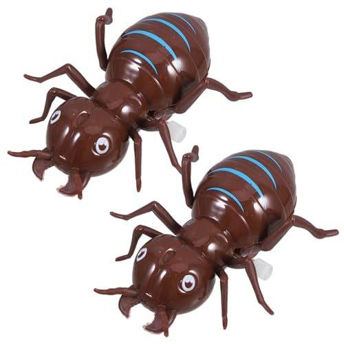 Abaodam 2 Stück Wind Up Ameisen Cartoon Design Mechanische Insekten für Spaß Party Sicher und Langlebig Zufällige Farbe Abaodam 2 Stück Wind Up Ameisen Cartoon Design Mechanische Insekten für Spaß Party Sicher und Langlebig Zufällige Farbe von Abaodam