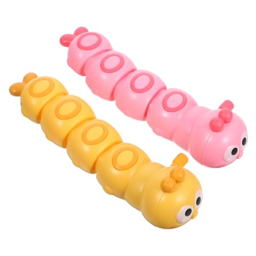 Abaodam 2 Stück Wind Up Caterpillar Bunte Mechanische Krabbeltiere Leichtes Sich Bewegendes Kinderspielzeug Sensorisch Anregend Geeignet für Ab Jahren Abaodam 2 Stück Wind Up Caterpillar Bunte Mechanische Krabbeltiere Leichtes Sich Bewegendes Kinderspielzeug Sensorisch Anregend Geeignet für Ab Jahren von Abaodam