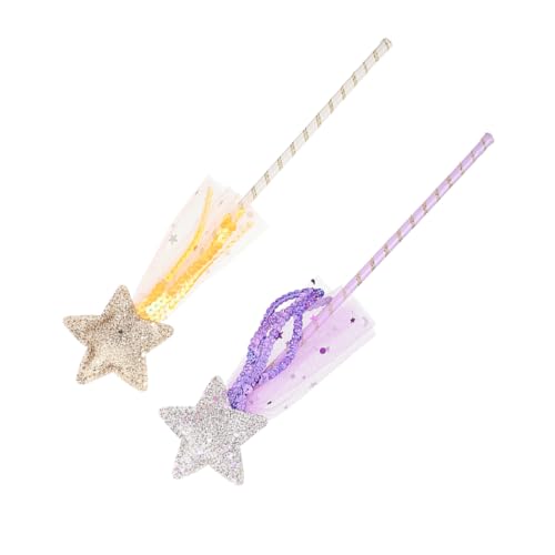 Abaodam 2 Stück Zauberstab Glitzer Zauberstäbe Hexenstab Figuren Feenflügel Miniatur Party kinderparty Geburtstags Magischer Stab Feenstab -Fee-Sticks- Stoff Abaodam 2 Stück Zauberstab Glitzer Zauberstäbe Hexenstab Figuren Feenflügel Miniatur Party kinderparty Geburtstags Magischer Stab Feenstab -Fee-Sticks- Stoff von Abaodam
