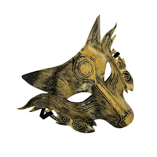 Abaodam 2 Stücke Halloween Maske Kostüm Requisiten Realistische Kunststoff Maske für Maskerade Party von Abaodam