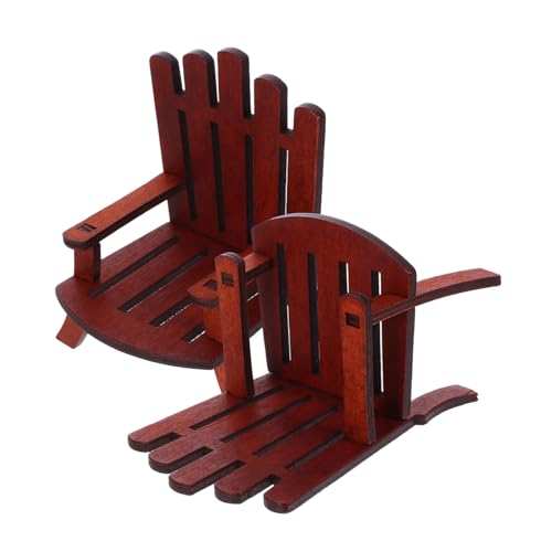 Abaodam 2 Stücke Handgefertigte Holzstühle für Puppenhaus Deko Landschaftsaccessoires für Foto Requisiten und Kreative Miniatur Szenen Abaodam 2 Stücke Handgefertigte Holzstühle für Puppenhaus Deko Landschaftsaccessoires für Foto Requisiten und Kreative Miniatur Szenen von Abaodam