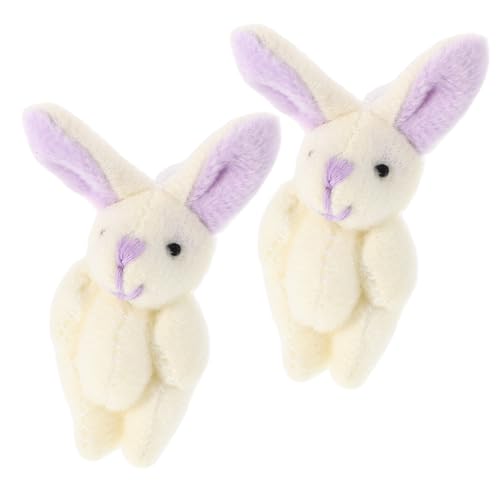 Abaodam 2 Stücke Joint Kaninchen Kleine Plüsch Puppe Gefüllte Kaninchen Lavendel Abaodam 2 Stücke Joint Kaninchen Kleine Plüsch Puppe Gefüllte Kaninchen Lavendel von Abaodam