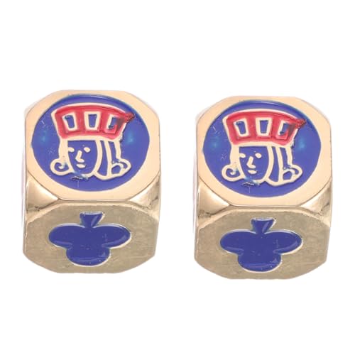 Abaodam 2 Stücke Poker Würfel spielwürfel Astrologie-Tarot-Würfel DIY-Spielbrett Coole Würfel gewichtete Würfel farbige Würfel Mini-Metallwürfel Kunstwürfel DIY-Würfel Würfeln Eisen Abaodam 2 Stücke Poker Würfel spielwürfel Astrologie-Tarot-Würfel DIY-Spielbrett Coole Würfel gewichtete Würfel farbige Würfel Mini-Metallwürfel Kunstwürfel DIY-Würfel Würfeln Eisen von Abaodam