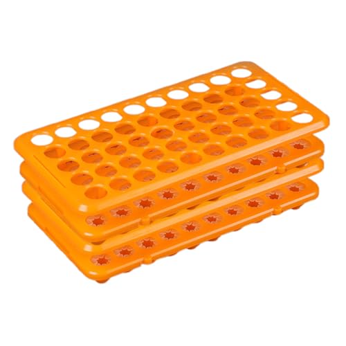 Abaodam 2 Stücke Reagenzglasgestell Experiment Rohrgestell Schüsse Zylinder Röhren Steht probenröhrchen Halter für Blutröhrchen Fläschchenhalter Testrohrregal Rohrhalter Plastik Orange Abaodam 2 Stücke Reagenzglasgestell Experiment Rohrgestell Schüsse Zylinder Röhren Steht probenröhrchen Halter für Blutröhrchen Fläschchenhalter Testrohrregal Rohrhalter Plastik Orange von Abaodam