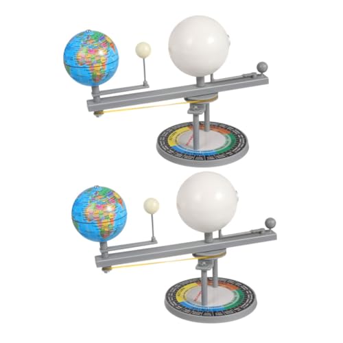 Abaodam 2 Stücke Sonne Erde Mond Astronomische Wissenschaft Kit Solar System Pädagogisches Kit Lehrmittel Astronomie Modelle Wissenschaft Kit von Abaodam