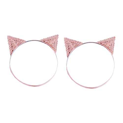 Abaodam 2 Stücke Stirnband Mit Katzenohren Haarschmuck Haarreifen Wickeln Haarband Mit Katzenohren -haarreifen Stirnbänder Mit Katzenohren Haarbänder Rosa Stoff Abaodam 2 Stücke Stirnband Mit Katzenohren Haarschmuck Haarreifen Wickeln Haarband Mit Katzenohren -haarreifen Stirnbänder Mit Katzenohren Haarbänder Rosa Stoff von Abaodam