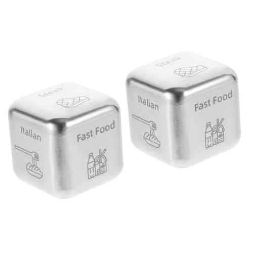 Abaodam 2 Teiliger Lebensmittelauswahlschalter Fast Food Entscheider Essen Zum Mitnehmen Spiel Küche Takeout Dating Edelstahl Abaodam 2 Teiliger Lebensmittelauswahlschalter Fast Food Entscheider Essen Zum Mitnehmen Spiel Küche Takeout Dating Edelstahl von Abaodam