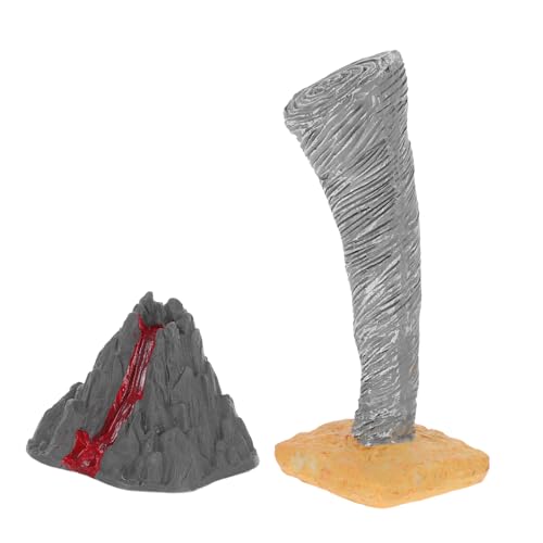 Abaodam 2 Vulkan Und Tornado Figuren Mini Sandkasten Modelle Mit Realistischen Naturkatastrophen Für Wissenschaftliche Experimente – Lehrmittel Für Lehrer Abaodam 2 Vulkan Und Tornado Figuren Mini Sandkasten Modelle Mit Realistischen Naturkatastrophen Für Wissenschaftliche Experimente – Lehrmittel Für Lehrer von Abaodam