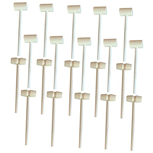 Abaodam 20 STK Kleiner Hammer holzspielzeug Hammer Kindergartenkind Minihammer holzspielsachen matschig Planke Gadgets Hammer Hammer Mini-Hammer hölzern Beige Abaodam 20 STK Kleiner Hammer holzspielzeug Hammer Kindergartenkind Minihammer holzspielsachen matschig Planke Gadgets Hammer Hammer Mini-Hammer hölzern Beige von Abaodam