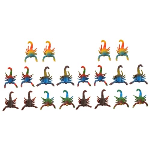 Abaodam 20 STK Simulation Ornamente Gefälschte Spielzeuge Spielset Für Kinder Spielzeug Behandeln Oder Austricksen Tierspielzeug Juguetes para Niños Schmücken Halloween von Abaodam