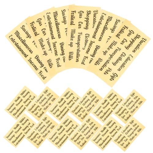 Abaodam 20 Sets Bargeld Budget Aufkleber Nagelaufkleber Kalenderaufkleber Multifunktions Budget Aufkleber Multifunktions Budget Etikett Haushaltsbudget Aufkleber Etikettenaufkleber PVC Abaodam 20 Sets Bargeld Budget Aufkleber Nagelaufkleber Kalenderaufkleber Multifunktions Budget Aufkleber Multifunktions Budget Etikett Haushaltsbudget Aufkleber Etikettenaufkleber PVC von Abaodam