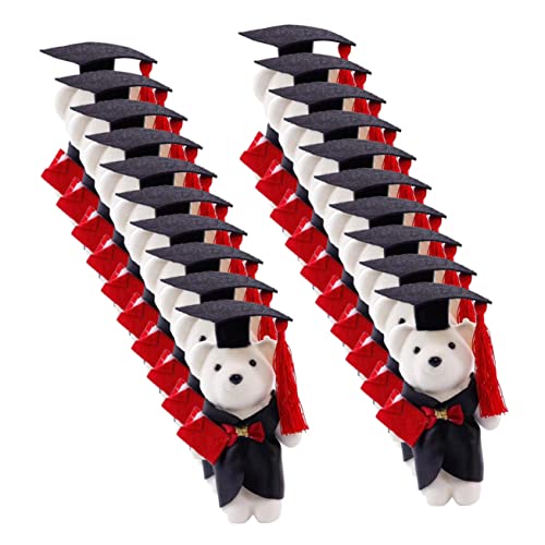 Abaodam Flower Bear Abschlussgeschenke Für Sie 20 Stück Großpackung Mit Personalisiertem Blumenstrauß- von Abaodam