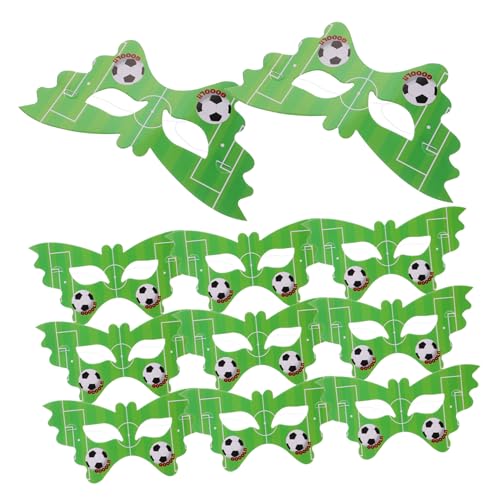 Abaodam 20 Stück Fußball Themenmasken für Lustige Pappmasken für Kostümparty Kindergeburtstag und Halloween Deko Einfach Anzulegen für Feiern und Veranstaltungen Abaodam 20 Stück Fußball Themenmasken für Lustige Pappmasken für Kostümparty Kindergeburtstag und Halloween Deko Einfach Anzulegen für Feiern und Veranstaltungen von Abaodam