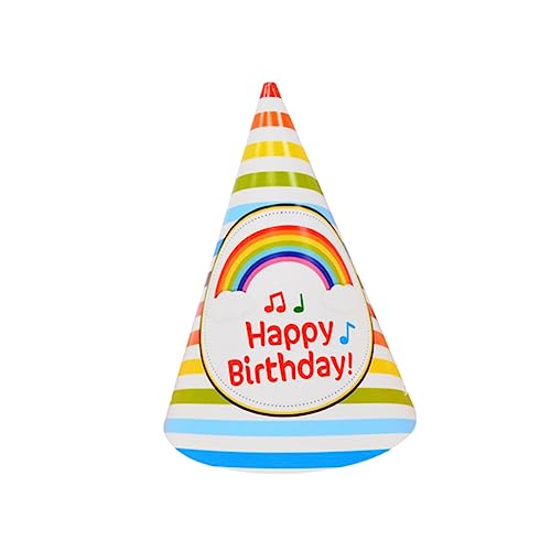 Abaodam Niedlicher Kronenhut Zum Geburtstag für Jungen und Mädchen 20-teilig Verschiedene Farben Funkelndes Partyhut-set für Partydekorationen von Abaodam