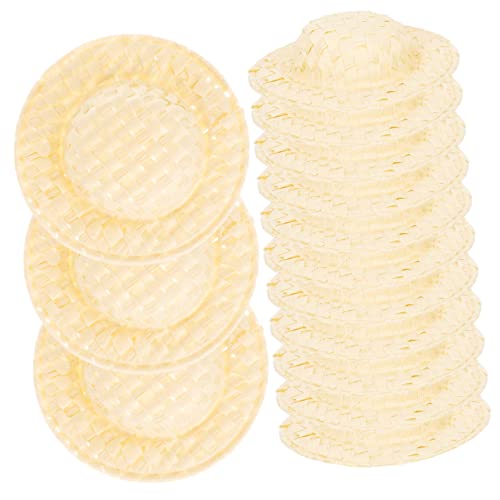 Abaodam 20 Stück Gewebte Papierhüte Mini Reborn Babypuppen Babyspielzeug Kleine Spielzeuge Spielkleidung Generationsspielzeug Rechteckige Windeln Rahmenlose Abaodam 20 Stück Gewebte Papierhüte Mini Reborn Babypuppen Babyspielzeug Kleine Spielzeuge Spielkleidung Generationsspielzeug Rechteckige Windeln Rahmenlose von Abaodam